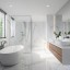 Тенденции для ванных комнат 2021: новые материалы и более современные цвета