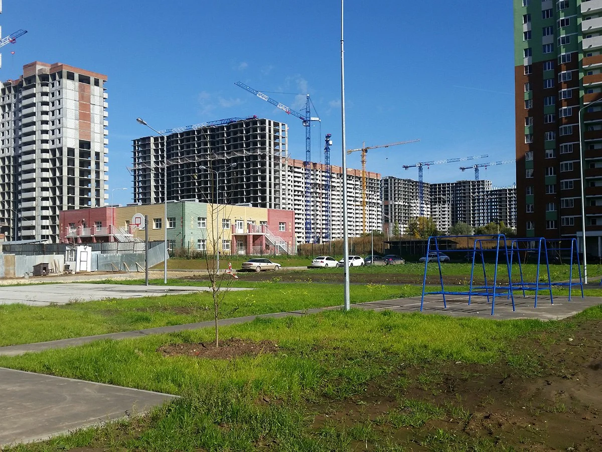 Детский сад 10 квартал, дома 10-3, 11-1,11-2 и 11-3 (2.10.2016)